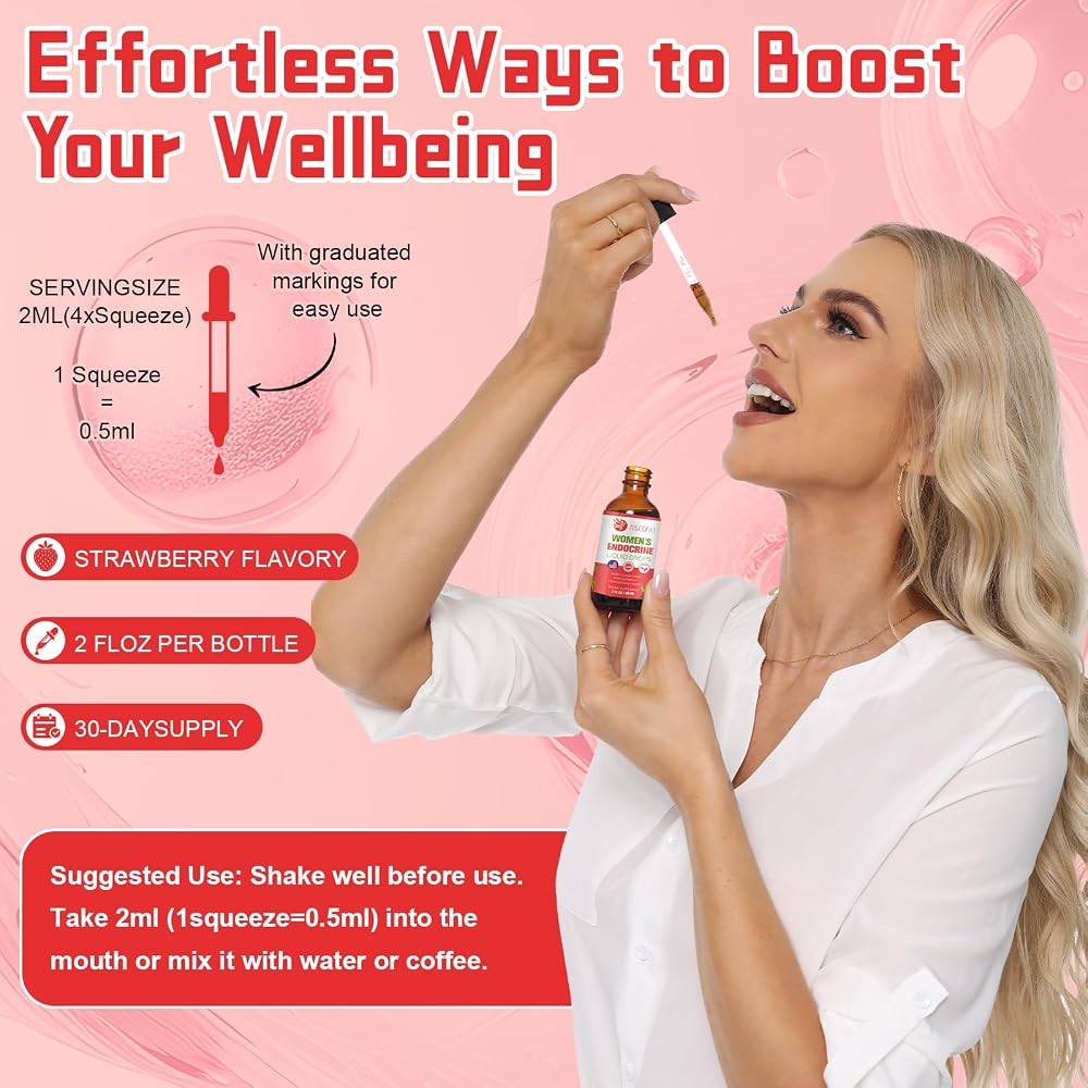 Migcopat Women Endocrine Superfood Supplement Liquid Drops