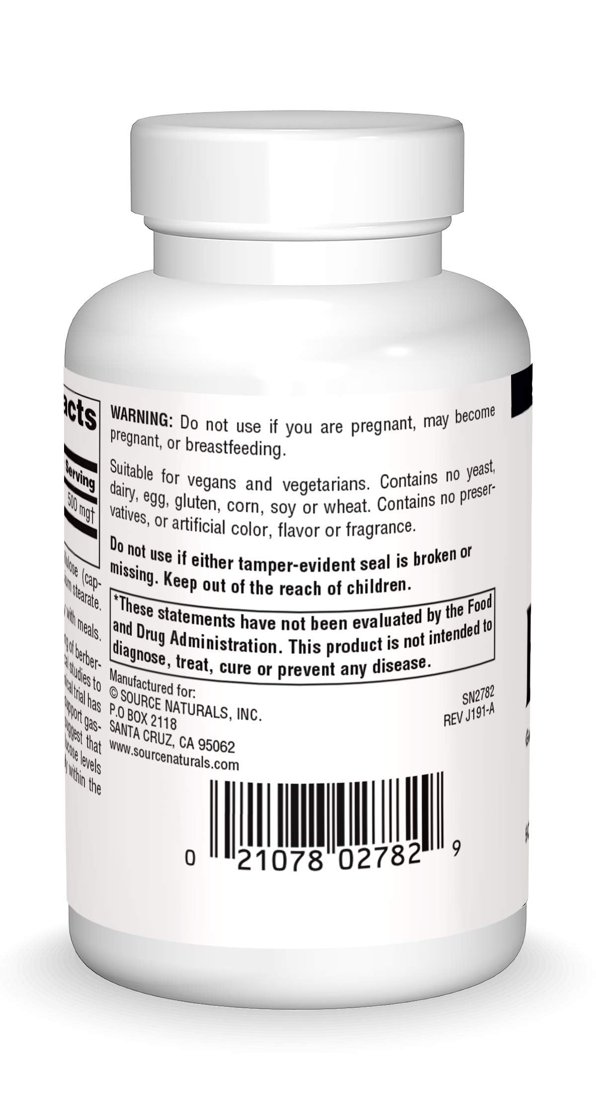 Source Naturals Berberine Vegetable Capsule
