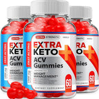 Indelo Extra Keto ACV Gummies Advanced Formula - 180 Gummies