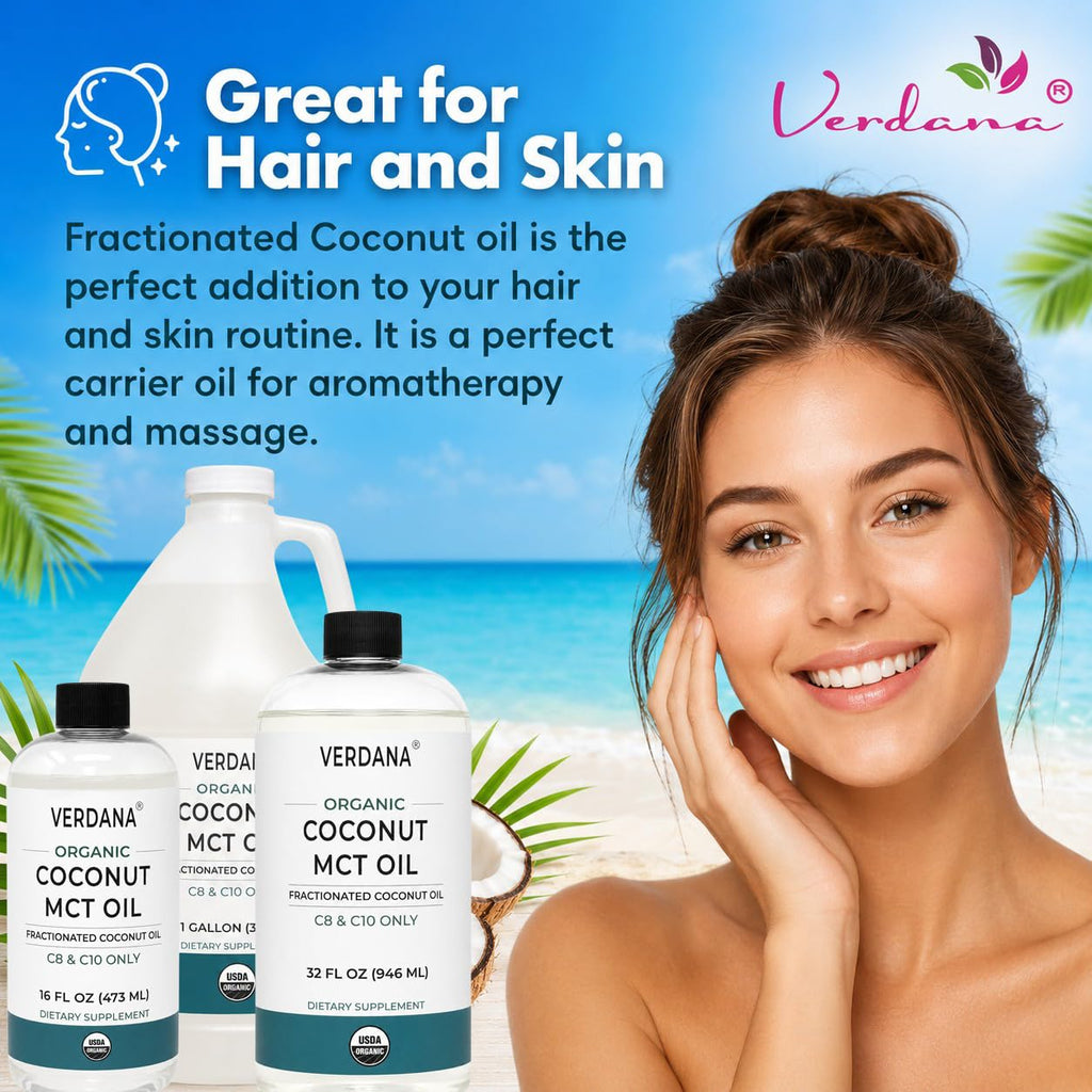 Verdana USDA Organic Coconut MCT Oil – 32 Fl Oz - image 5