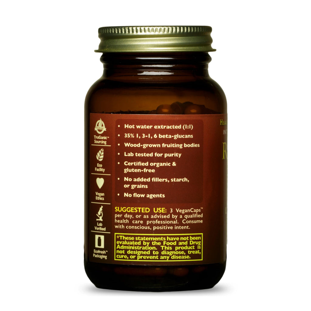HEALTHFORCE SUPERFOODS Integrity Extracts Reishi - 90 Capsules - image 3