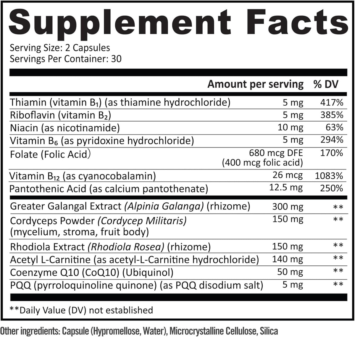 BB Company InergyPLUS Energy Vitamins for Women - 60 Capsules - image 5