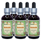 Herbal Terra Banaba Leaf Liquid Extract Alcohol-Free - 5x2 oz