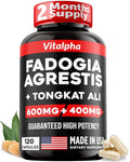 VITALPHA Fadogia Agrestis & Tongkat Ali 600mg Athletic Performance