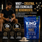 KING Protein Whey Isolate + Creatine Powder - 30 Servings - image 5