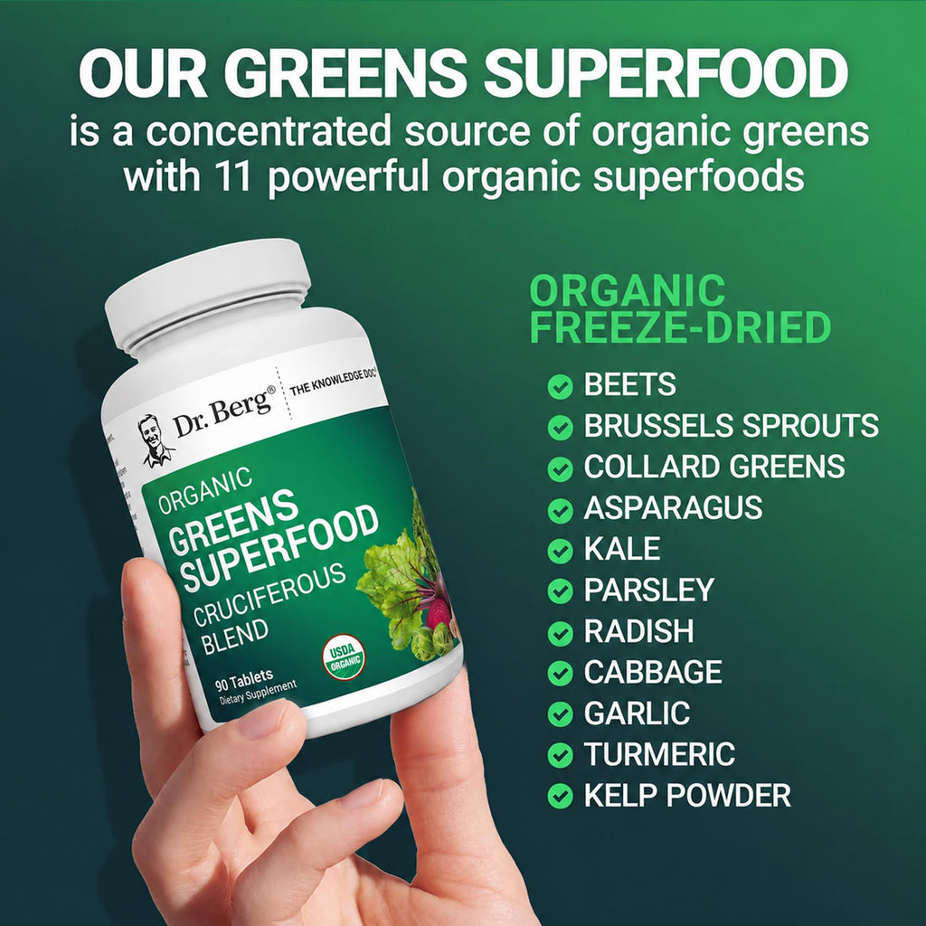Dr. Berg's Organic Cruciferous Support