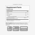 Humann Turmeric Chews Curcumin Complex Orange Citrus - 30 Count - image 7