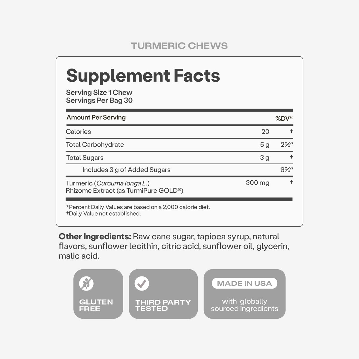 Humann Turmeric Chews Curcumin Complex Orange Citrus - 30 Count - image 7