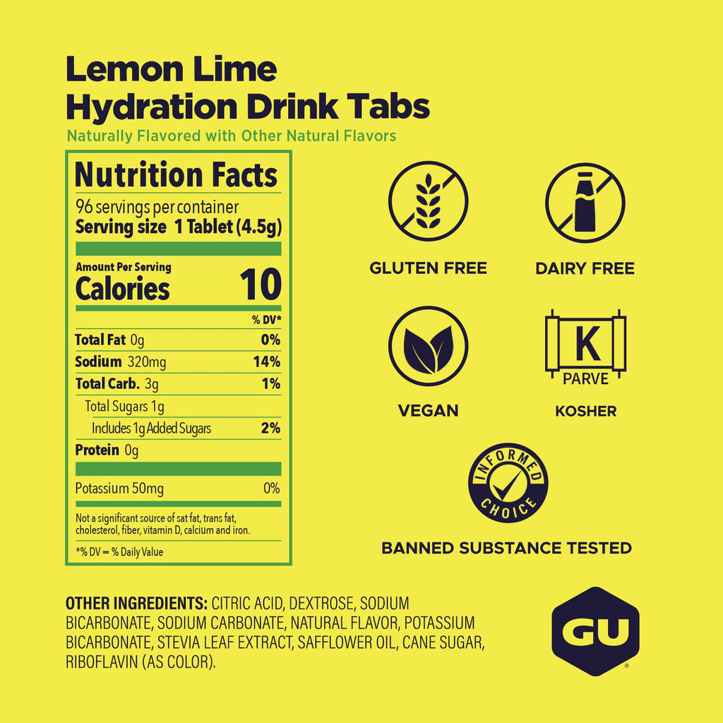 GU Energy Hydration Drink Tabs