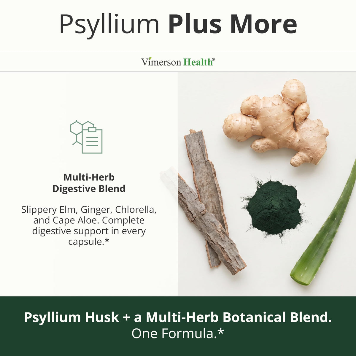 Vimerson Health Psyllium Husk Capsules 1080mg - 60 Capsules - image 5