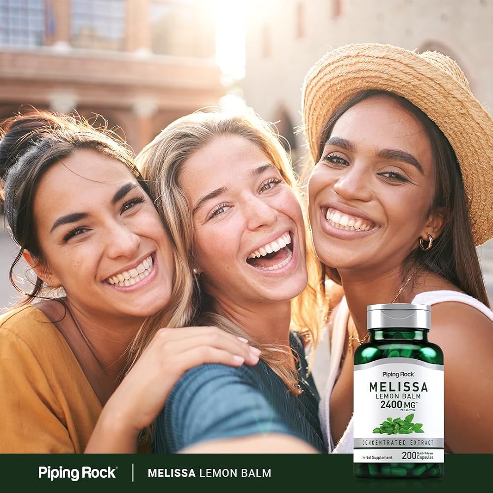 Piping Rock Lemon Balm Extract - 200 Capsules - image 6