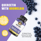 Ancient Bliss Quercetin with Bromelain 1000mg - 120 Capsules - image 2