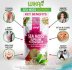 WIXAR NATURALS Sea Moss Powder with Bladderwrack & Burdock - 8 Ounces - image 4