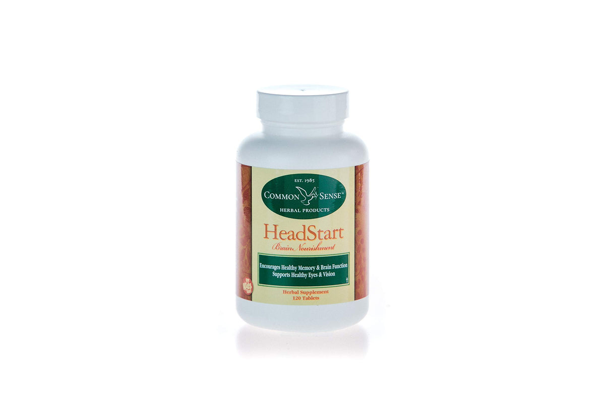 Common Sense Herbal Products HeadStart Brain Nourishment - 120 Tablets