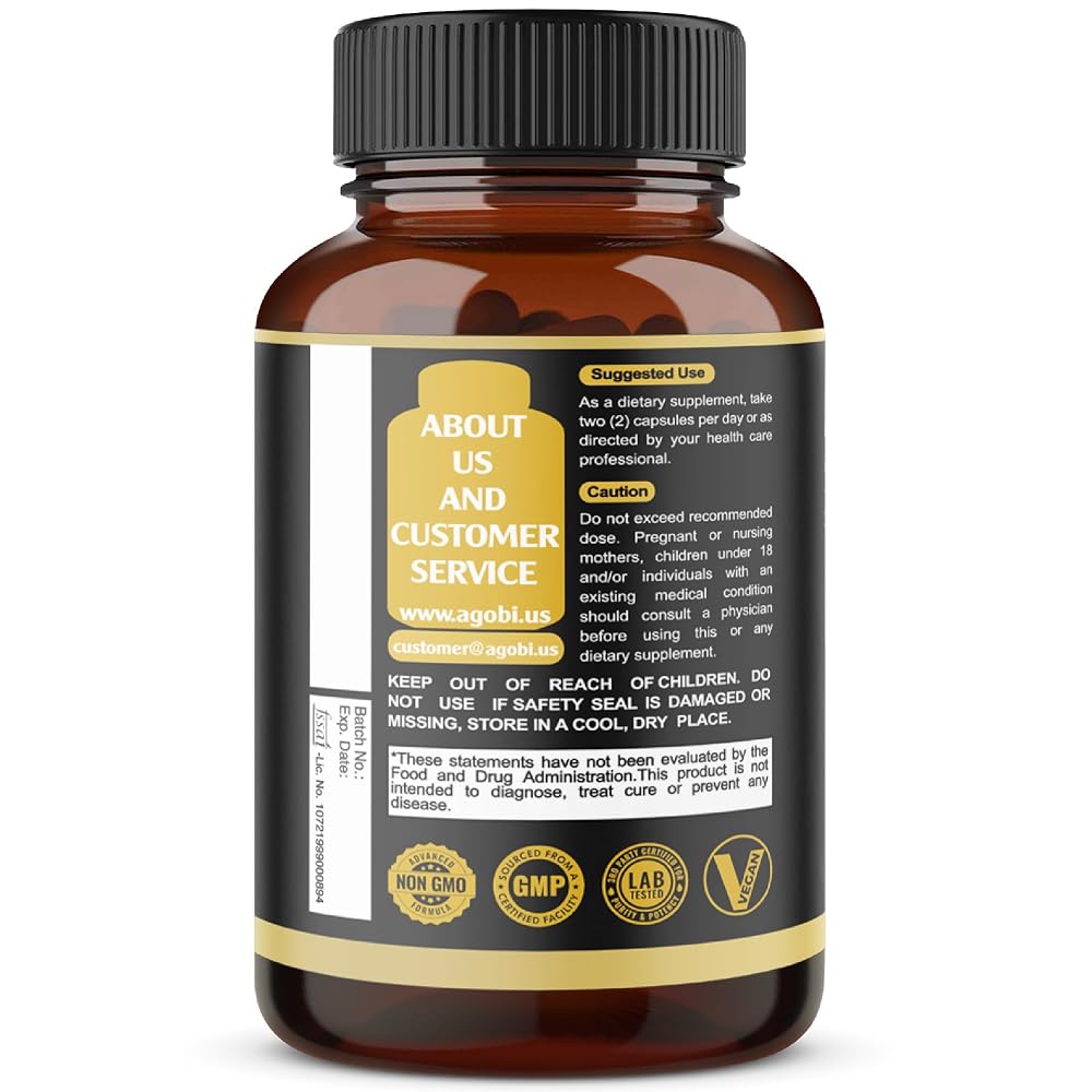 Agobi 8in1 Saw Palmetto Prostate Support - 120 Vegan Capsules - image 8