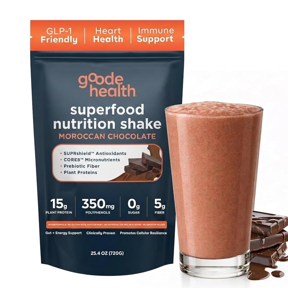 Goode Health Plant Based Superfood Nutrition Shake
