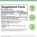 Double Wood Supplements Liquid Chlorophyll Drops Peppermint - 2 fl oz - image 2