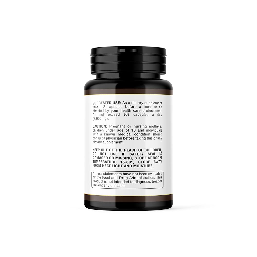 Lumos Life Turkey Tail Mushroom Supplement - 1000 mg - 60 Capsules - image 3