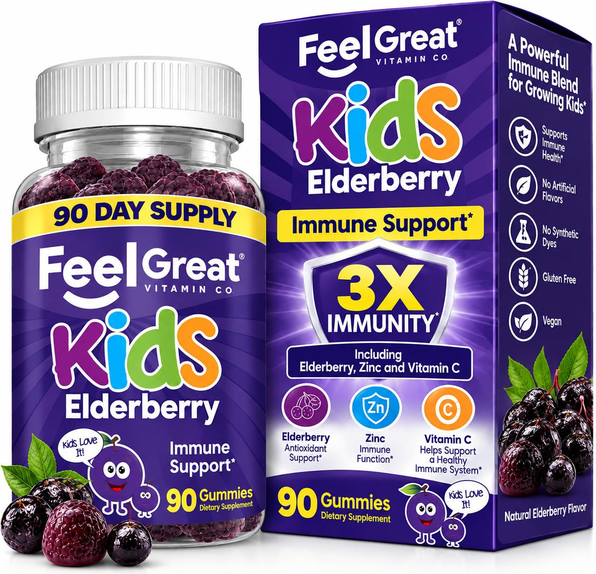 The Feel Great Vitamin Company Feel Great Vitamin Co. Elderberry