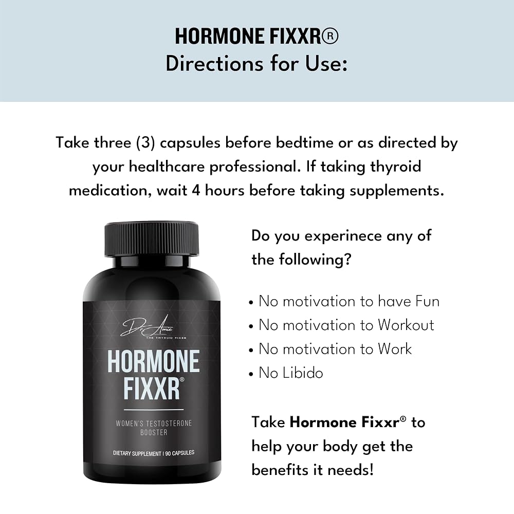 Fixxr Hormone Support by Dr. Amie Women's Formula - 90 Capsules - image 5