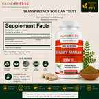 Vadik Herbs Organic Bhumy Amalaki Liver Support - 100 Capsules - image 2