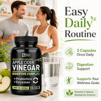 Zeal Naturals Organic Apple Cider Vinegar Capsules Digestive Complex - image 3