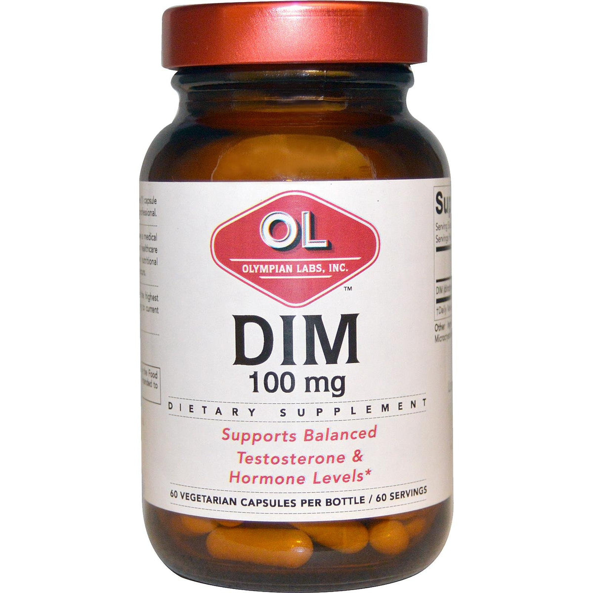 Olympian Labs DIM 100 mg - 60 Capsules