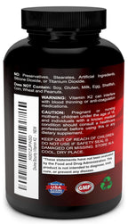 Divine Bounty Vitamin K2 (MK7 & MK4) with D3 5000 IU - 90 Capsules - image 3
