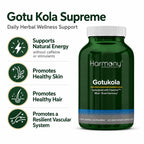 Harmony Nutraceuticals Gotu Kola Supreme Vegetarian Capsules - 120 Count - image 3