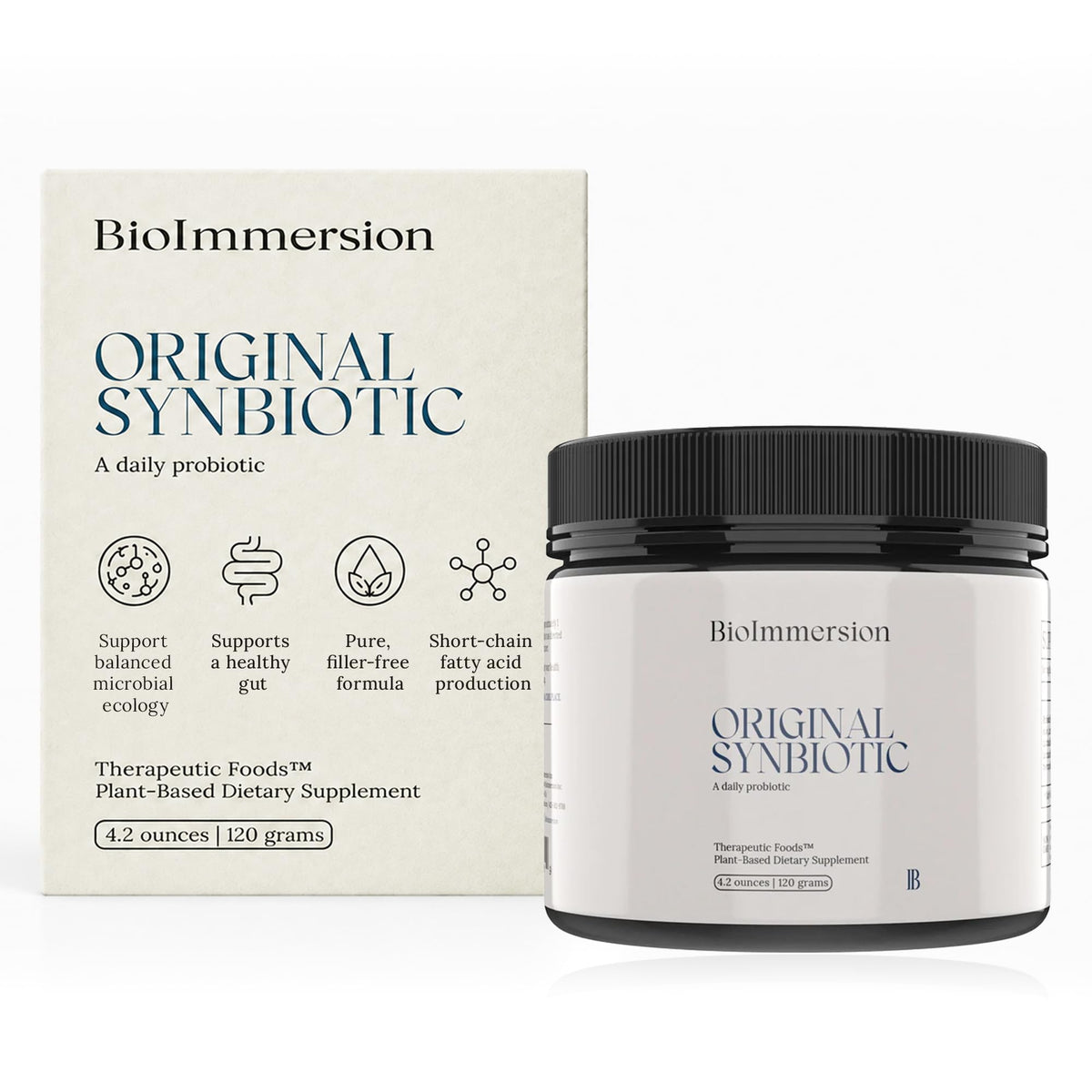 BioImmersion Original Synbiotic Probiotic Prebiotic Powder - 120g