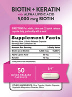Nature's Truth Beauty Complex with Biotin 5000 mcg - 50 Capsules - image 2