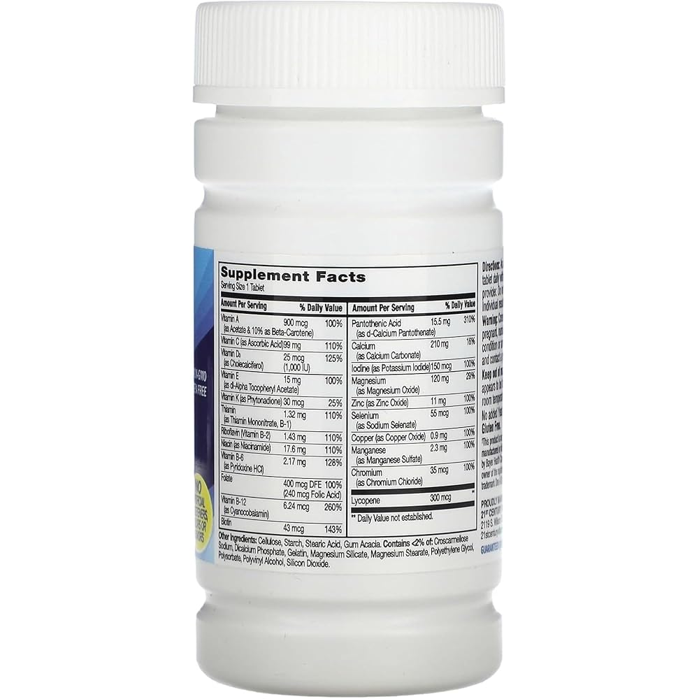 Amazon Pharmacy 21st Century One Daily Men's Multivitamin - 1 Tablets - image 2