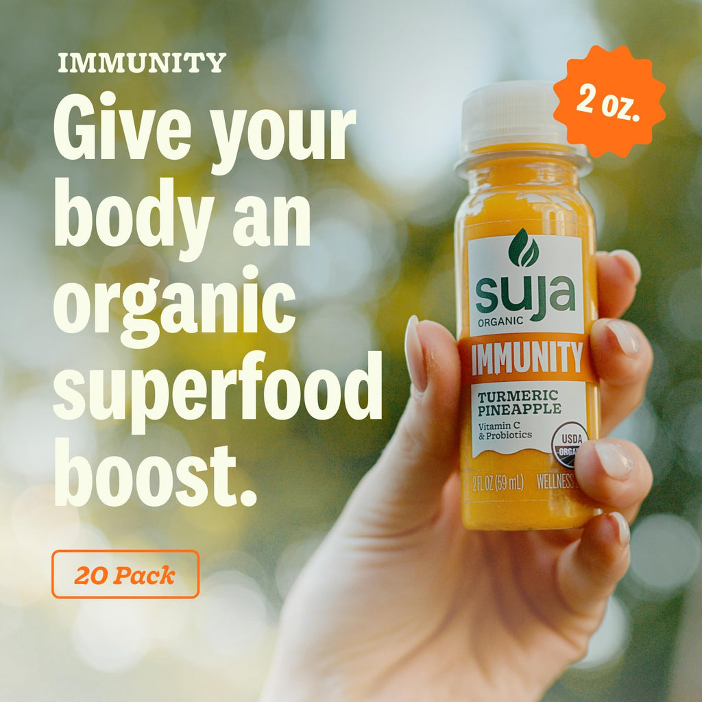 Suja Organic Immunity Defense Shot with Turmeric & Ginger - 10 Pack - image 7