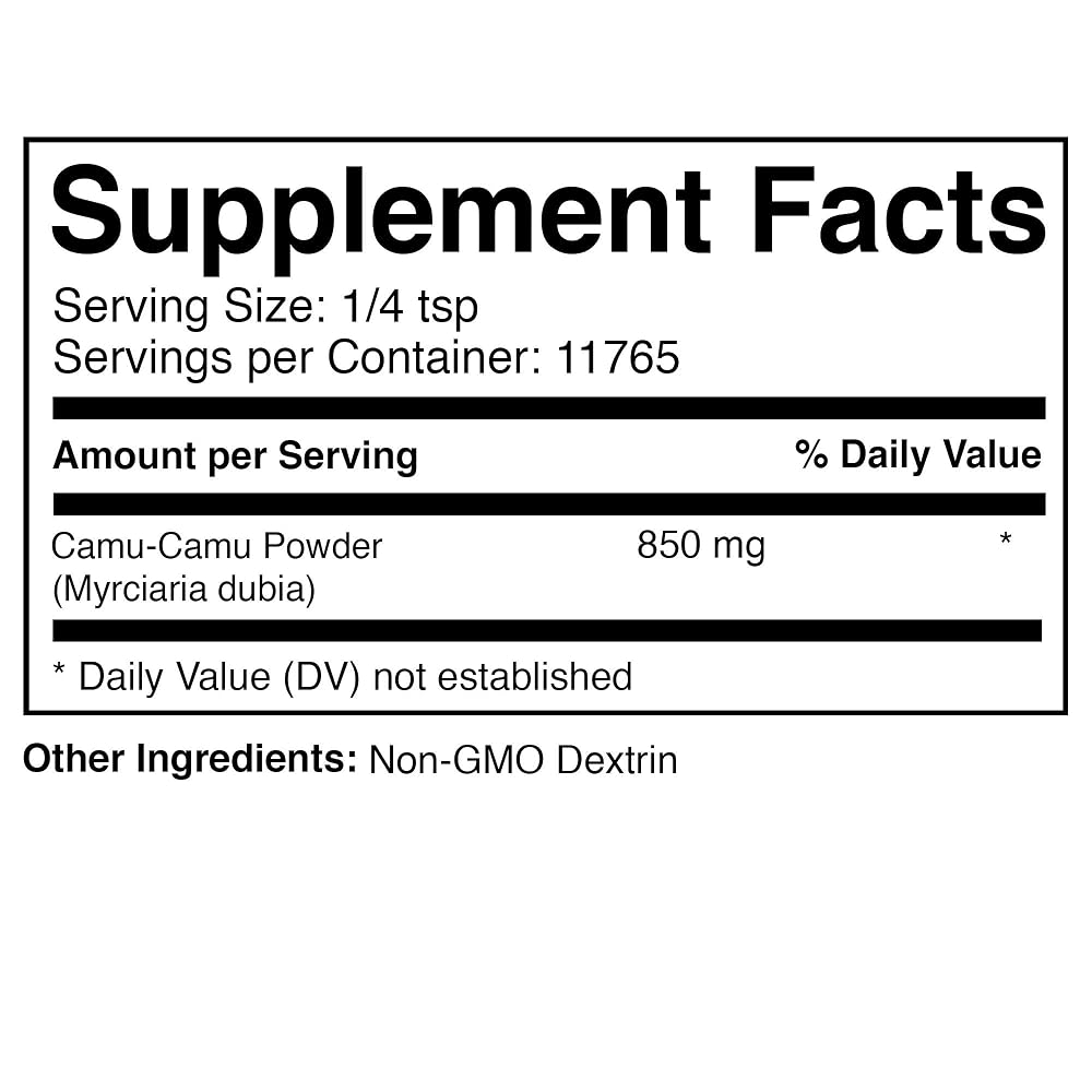 Prescribed For Life Camu Camu Powder Vitamin C Superfood - 10 kg - image 2