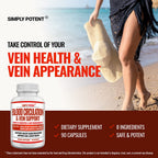 Simply Potent Blood Circulation & Vein Support - 90 Capsules - image 8