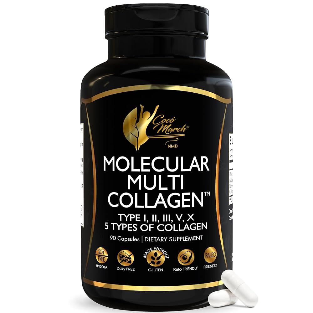 Cocó March N.M.D. Multi-Collagen Types I, II, III, V & X - 90 Capsules