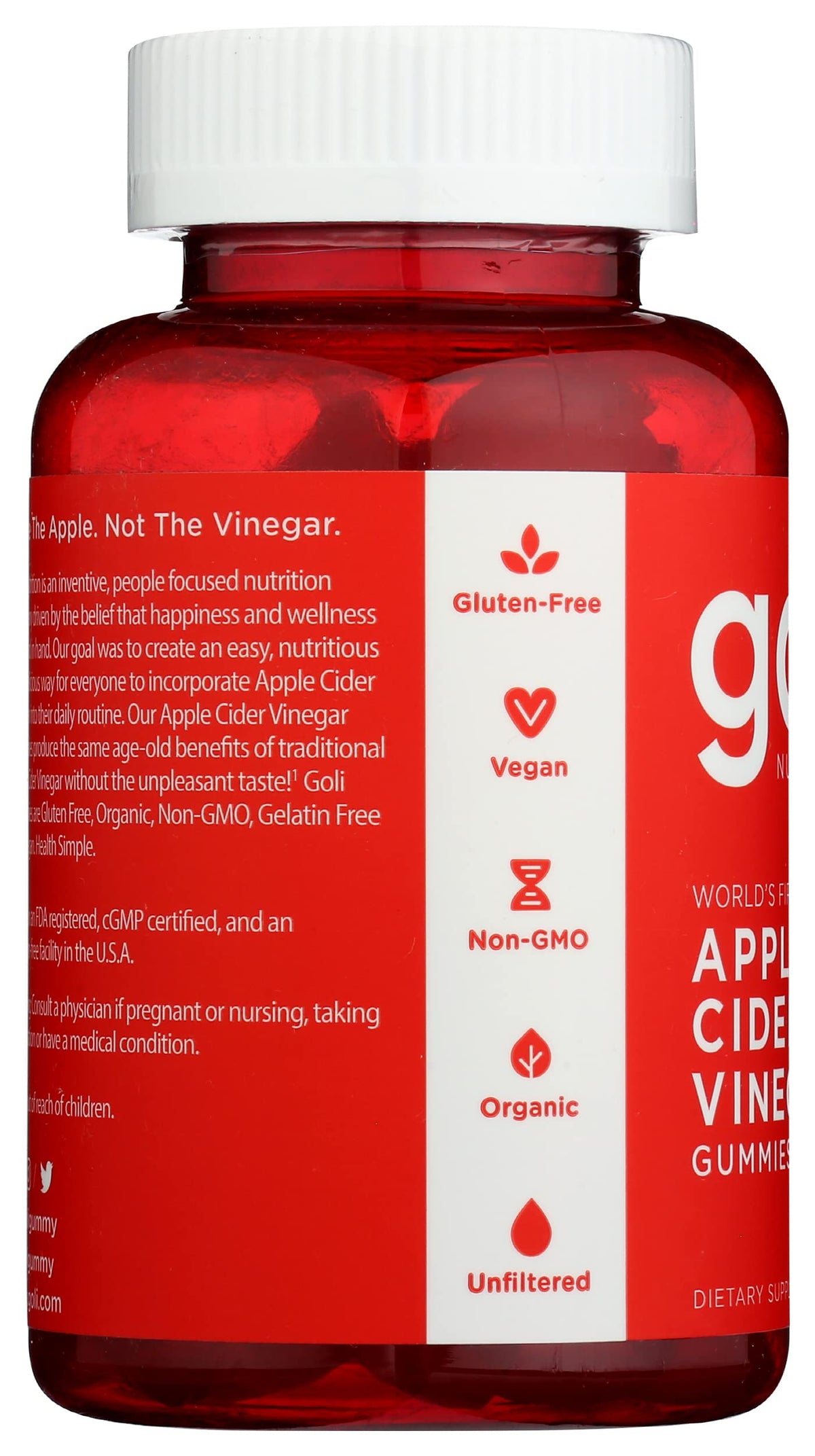 Goli Nutrition Apple Cider Vinegar Gummies - 60 Count - image 4