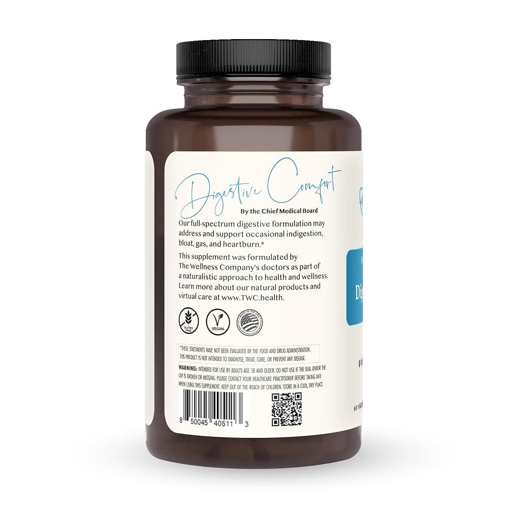 The Wellness Company Digestive Comfort Enzymes - 60 Capsules - image 2