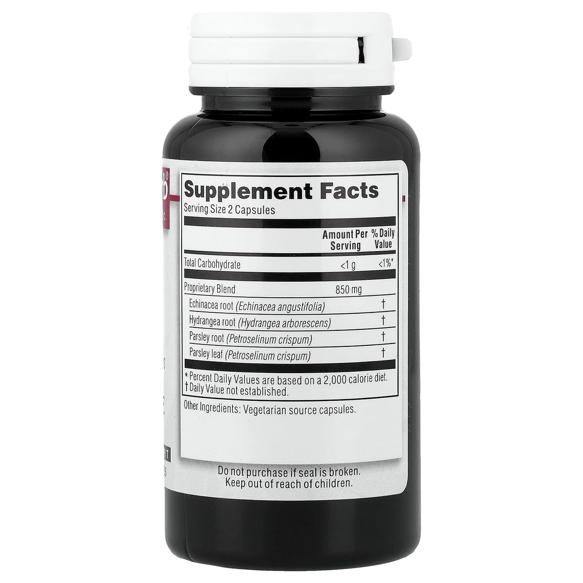 Kroeger Herb Kidney Care Blend Vegetarian Capsules - 100 Count - image 2