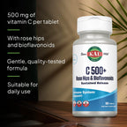 KAL Vitamin C 500+ Sustained Release Tablets - 100 Count - image 4