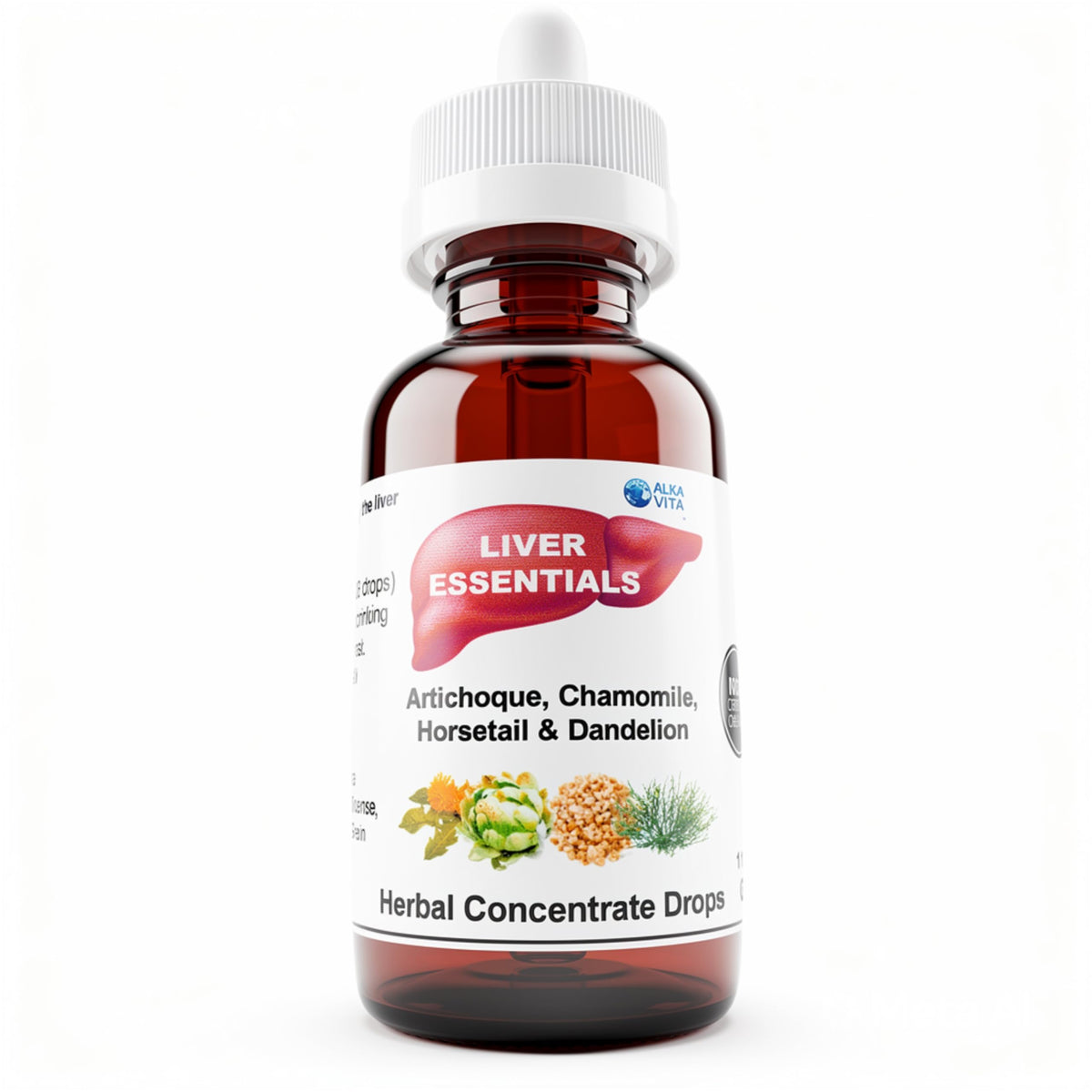 Generic Liver Support Cleanse Herbal Concentrate Drops - 1 Fl Oz
