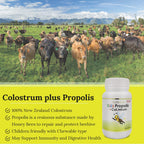 Hi Well Premium Kids Propolis + Colostrum Chewable Tablets - 180 Count - image 3