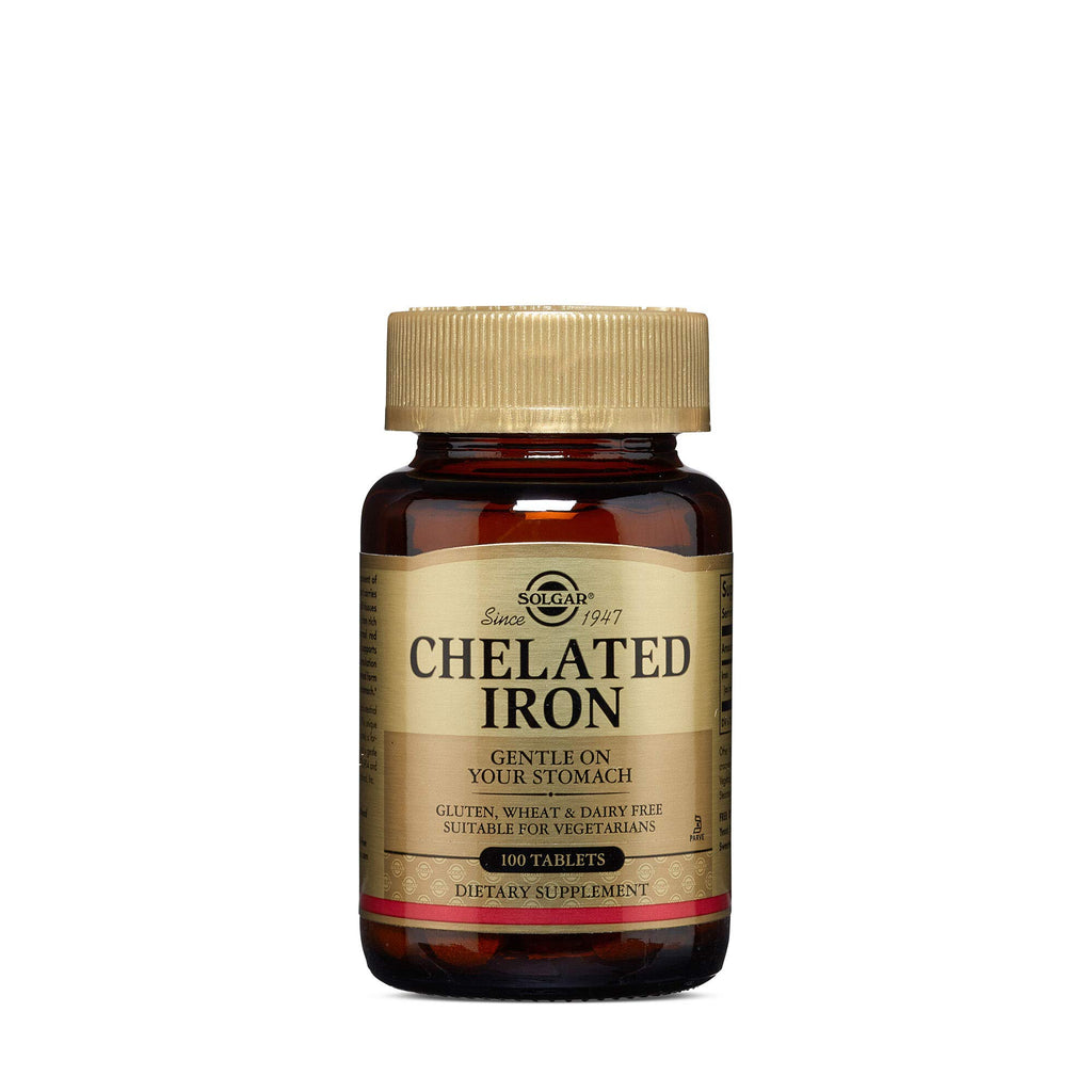 Solgar Chelated Iron - 100 Tablets