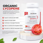Licofarma Organic Lycopene Antioxidant - 150 Vegetarian Capsules - image 2