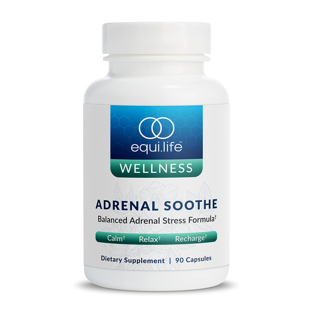 Equilife Adrenal Soothe Capsules for Stress & Sleep Support - 90 Capsules