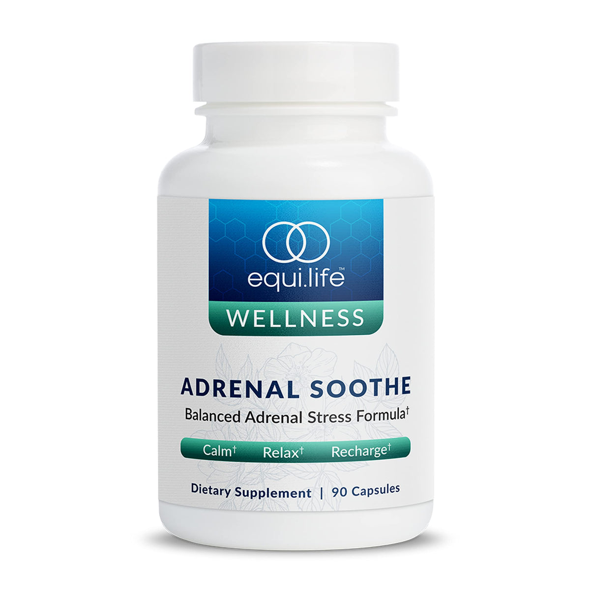 Equilife Adrenal Soothe Capsules for Stress & Sleep Support - 90 Capsules