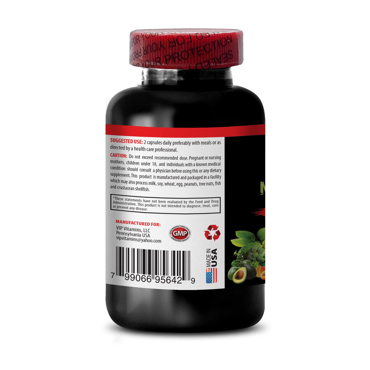 VIP Vitamins Bone and Joint Calcium Magnesium with Vitamin D-3 - 60 Capsules - image 3