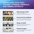 Dr. Emil 5-HTP Plus 200mg Mood & Sleep Support - 60 Capsules - image 5