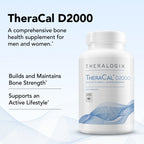 Theralogix TheraCal D2000 Bone Health Support - 360 Tablets - image 5