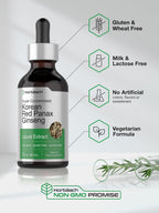 Horbäach Korean Red Ginseng Liquid Extract - 2 fl oz - image 5
